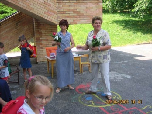 Loučení dětí z MŠ - 28.6.2005